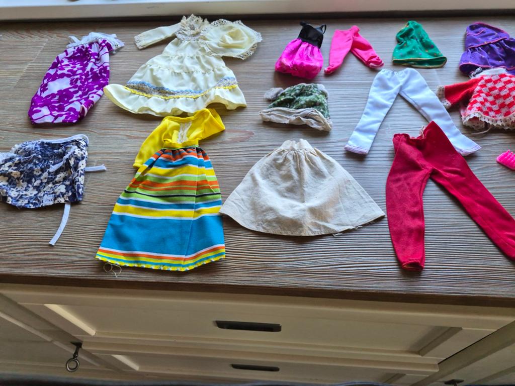 Vintage Barbie kledingvaste prijs€20euro, Verzenden, Barbie