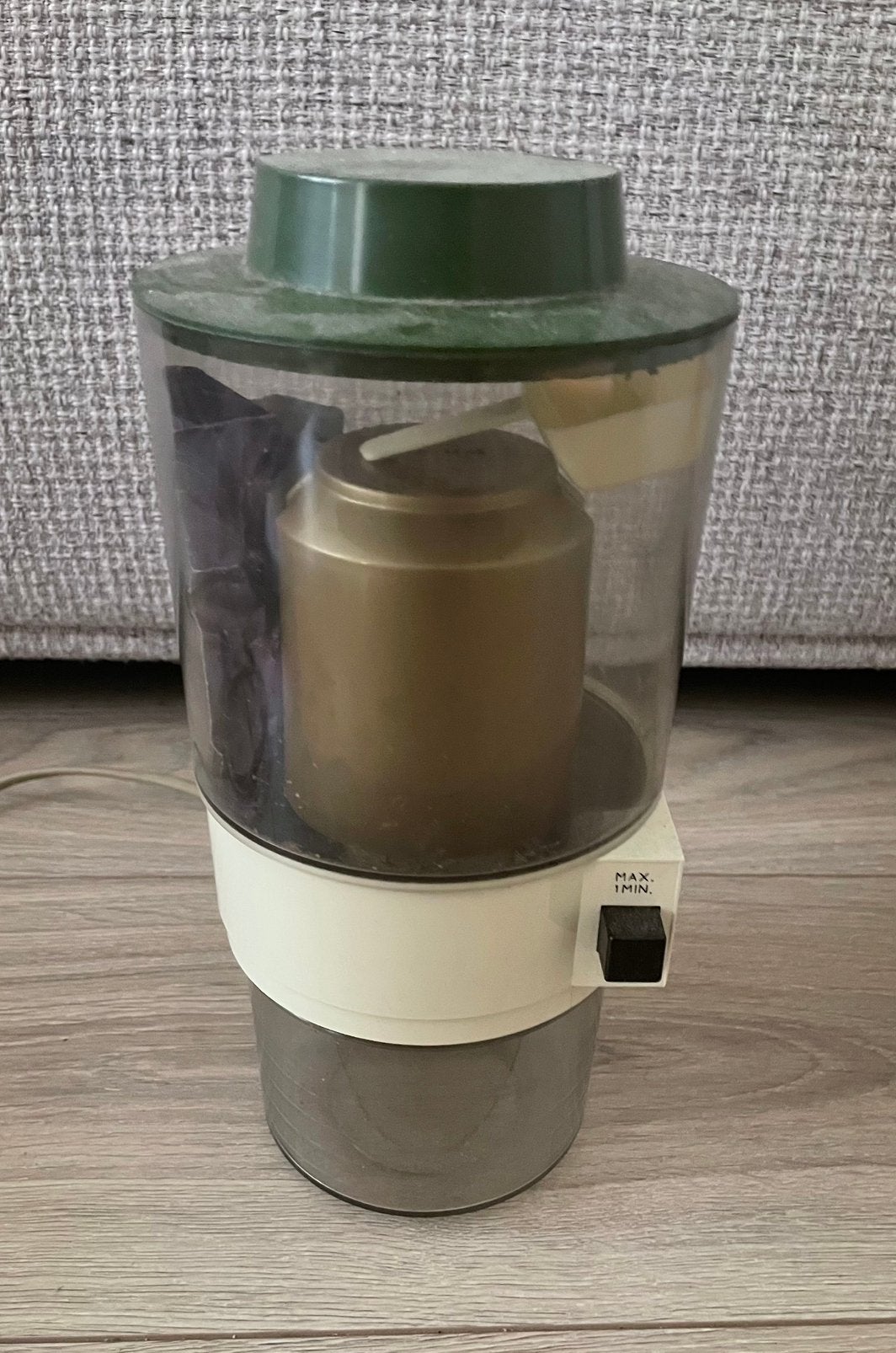 Vintage Douwe Egberts elektrisch wandkoffiemolen, Ophalen of Verzenden