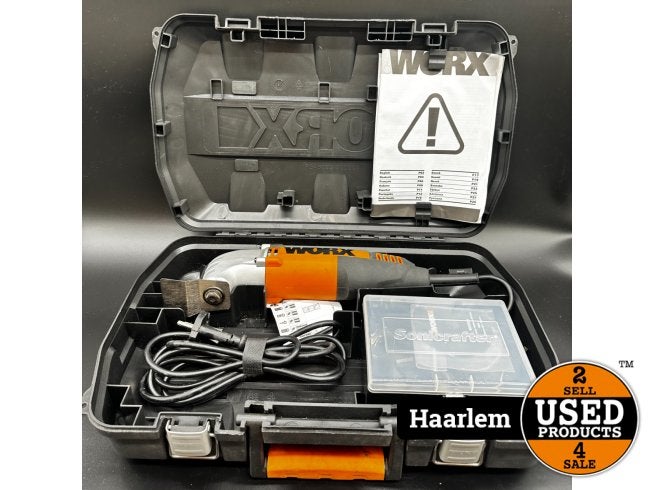 Worx Sonicrafter wx671 Oscillerende multitool 250W met Doos, Worx, Zo goed als nieuw, Support@worx.com, 14675 128th Ave NE, Suite 120
Woodinville, WA 98072
USA
