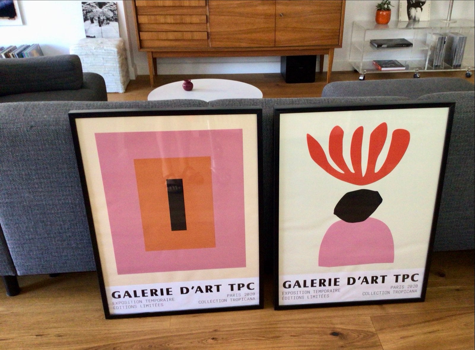 Posters met lijst hk living stijl- Galerie d'Art TPC, Ophalen