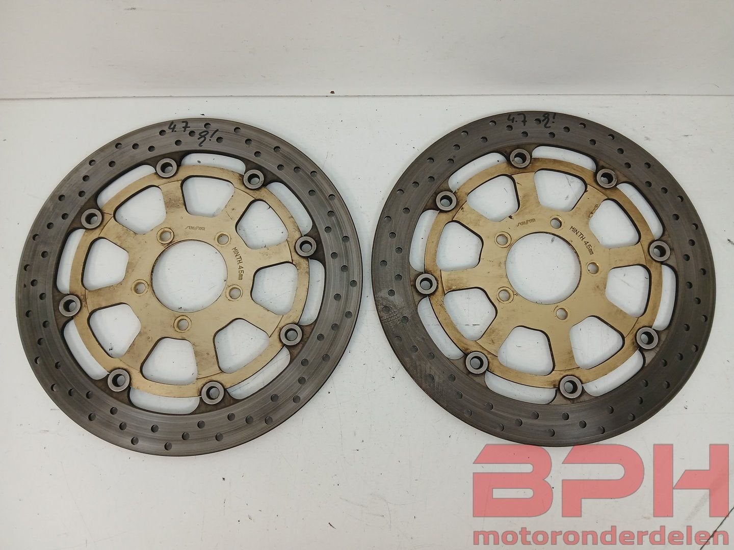 Remschijven Suzuki GSX-R 600 750 1000 K1 K2 K3 2001 t/m 2003, Gebruikt, -, -, Ophalen of Verzenden