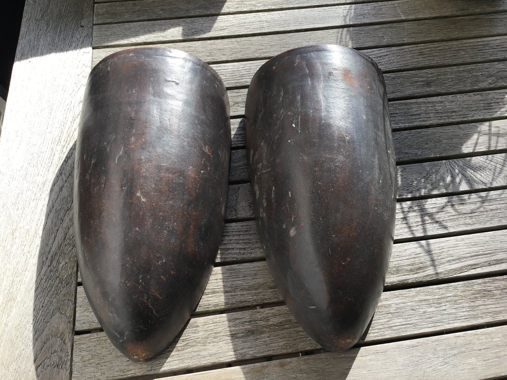 “SIBON” HANDGEVORMDE HANG BLOEMPOTTEN ZEER ZELDZAAM h 36 cm, Ophalen of Verzenden