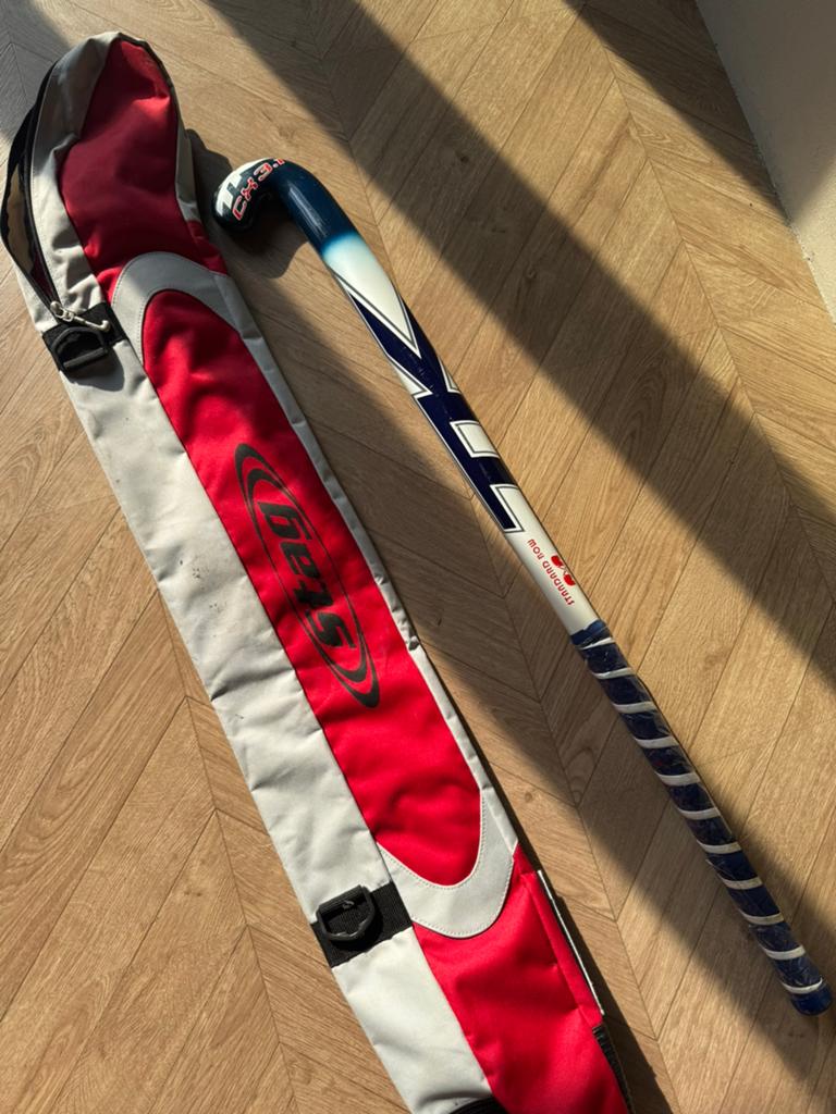 Hockey stick inclusief tas, Sport en Fitness, Hockey, Ophalen of Verzenden, Nieuw, Stick