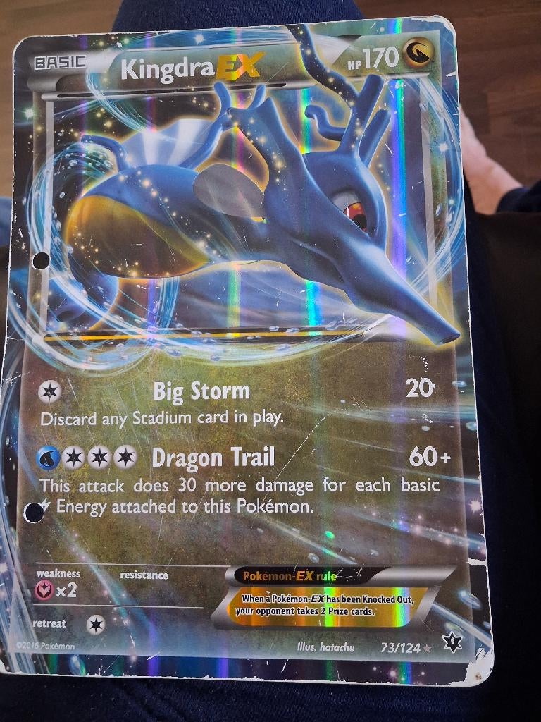 Pokemon jumbo kaart, Ophalen of Verzenden, Gebruikt, Losse kaart