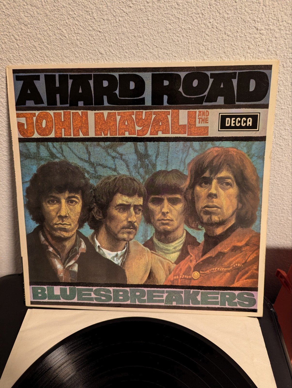 John Mayall and the BluesBreakers- Hard Road ( vinyl lp), Ophalen of Verzenden, Gebruikt, 12 inch, Poprock