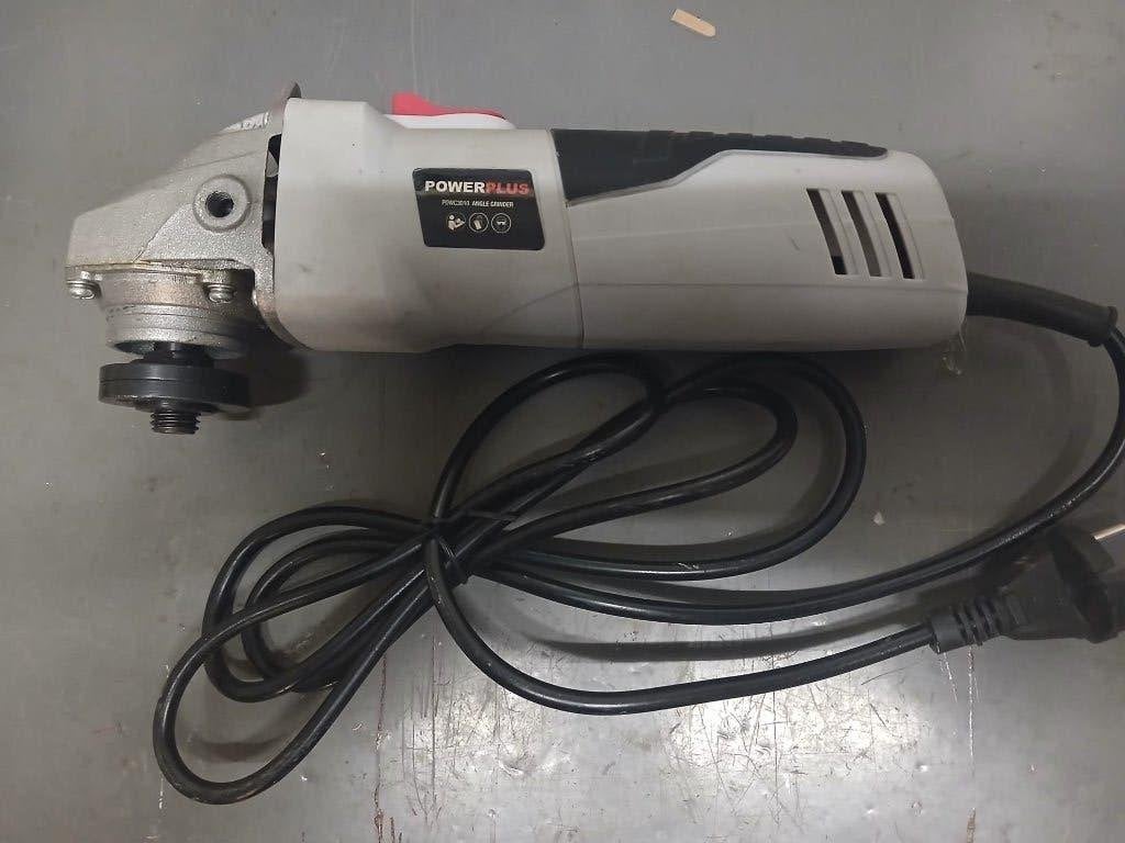 Powerplus haakse slijper grijs POWC3010, Ophalen, Nieuw, 700 tot 1000 watt, Haakse handslijpmachine