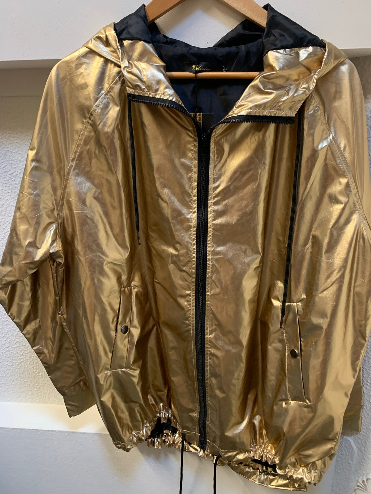 Goudkleurige jas van Vieliving - Maat XXL, Ophalen of Verzenden, Nieuw, Maat 46/48 (XL) of groter, Goud