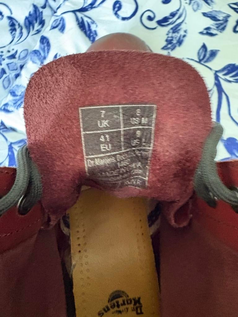 Dr. Martens 1460 Pascale Laarzen - Maat 41, Kleding | Dames, Schoenen, Ophalen of Verzenden, Gedragen, Rood, Lage of Enkellaarzen