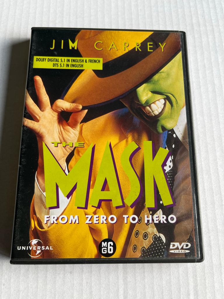 The Mask DVD - Jim Carrey, Vanaf 6 jaar, Ophalen of Verzenden, Gebruikt, Actiekomedie