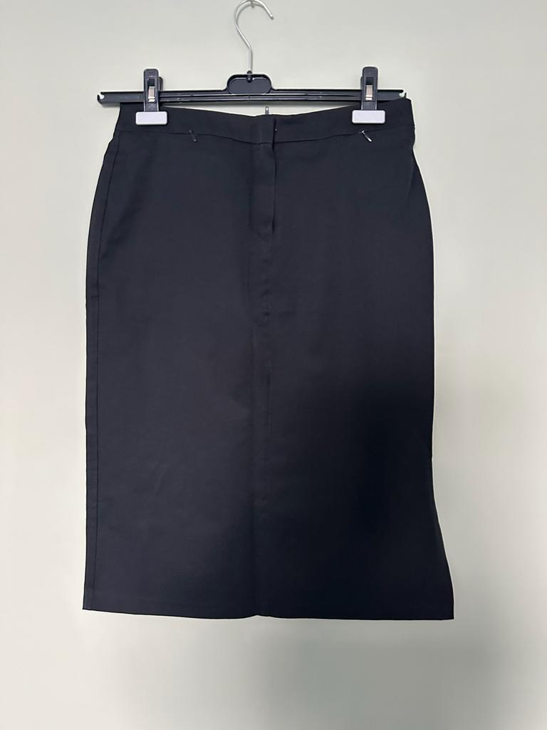Zwarte kokerrok maat 38, Kleding | Dames, Rokken, Maat 38/40 (M), Verzenden, Zwart, Zo goed als nieuw