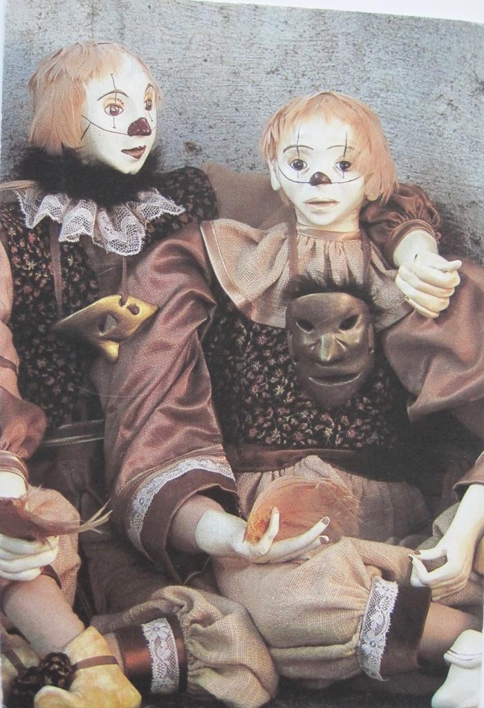 Poppen in beeld - Merlijn en Toby - gemaakt door Els Nijhuis, Verzamelen, Verzenden, 1980 tot heden, Ongelopen, Overige thema's