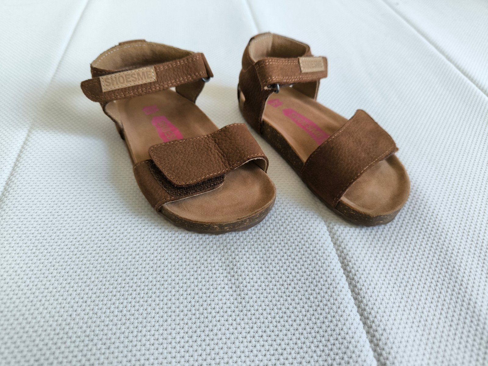 Shoesme sandalen maat 24 - Bruin leer, Kinderen en Baby's, Kinderkleding | Schoenen en Sokken, Gebruikt, Jongen of Meisje, Schoenen