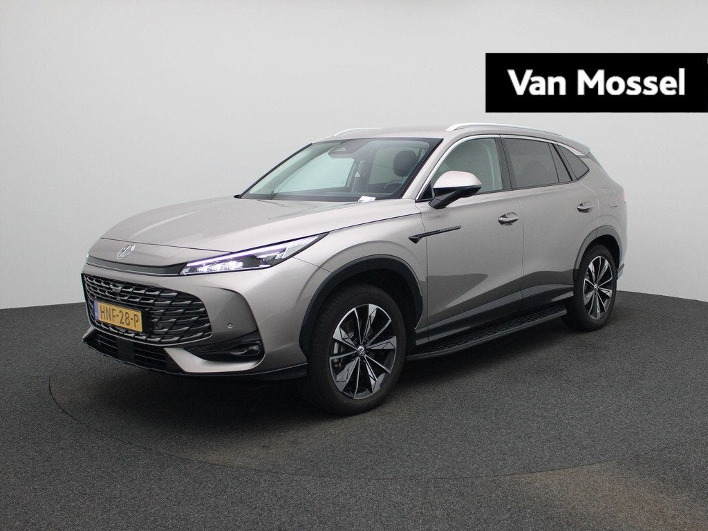 MG HS PHEV 1.5 272pk Aut. Luxury | 100km Electrisch | Navi |, Auto's, MG, 12 maanden, Stof, Gebruikt, 4 cilinders