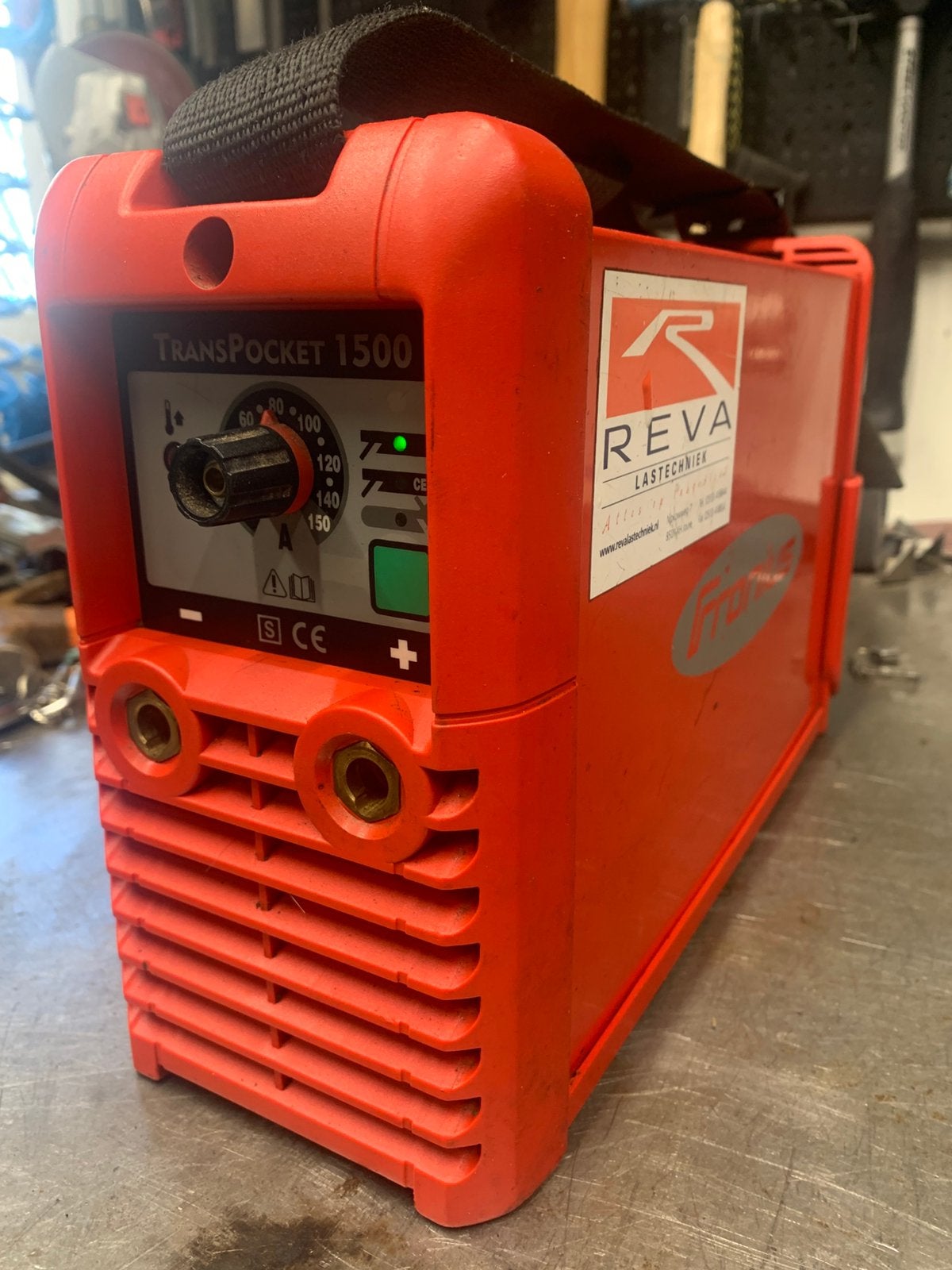 Fronius transpocket 150, Verzenden, Gebruikt, 150 tot 250 ampère, Elektroden