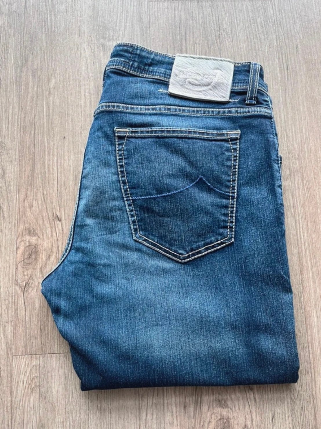 Jacob Cohen jeans size 37 type J688 comfort, W36 - W38 (confectie 52/54), Blauw, Jacob Cohen, Ophalen of Verzenden