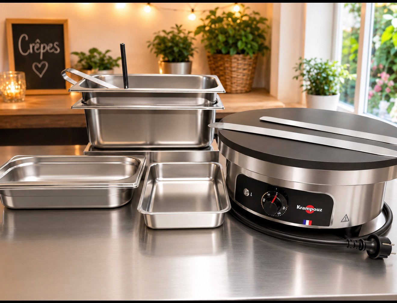 Professionele Crêpesmachine te huur!, Ophalen of Verzenden