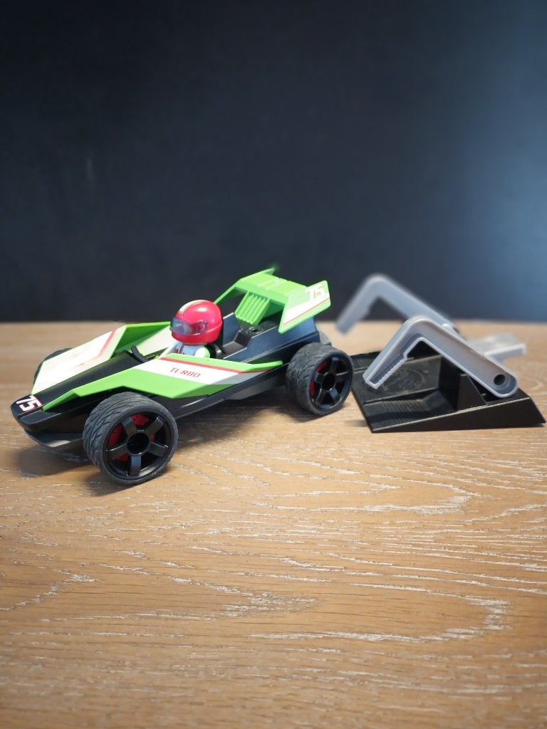 playmobil 5174 turbo racer raceauto met opwindmotor zgan, Complete set, Voertuig, Ophalen of Verzenden, Zo goed als nieuw