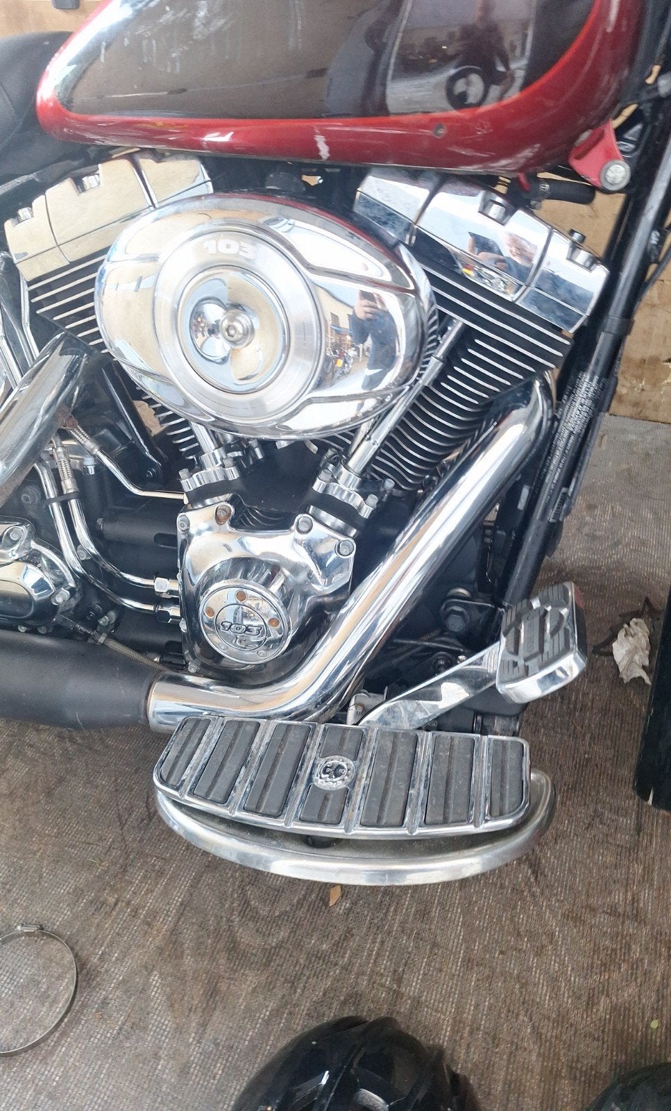 motorblok met 103 softail twincam, Motoren, Ophalen of Verzenden