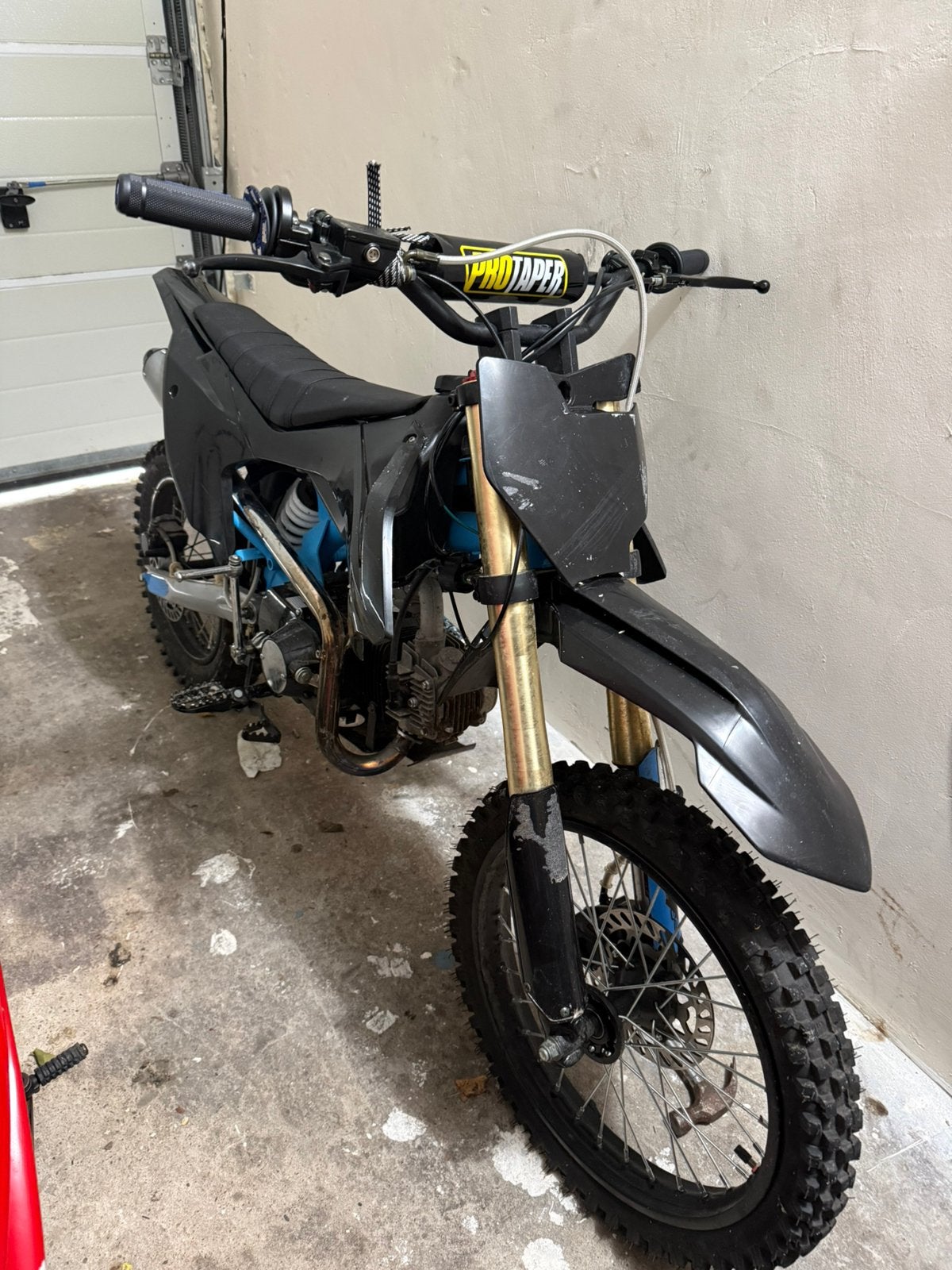 125cc 4takt crossmotor/pitbike, Ophalen, Zo goed als nieuw, Overige merken