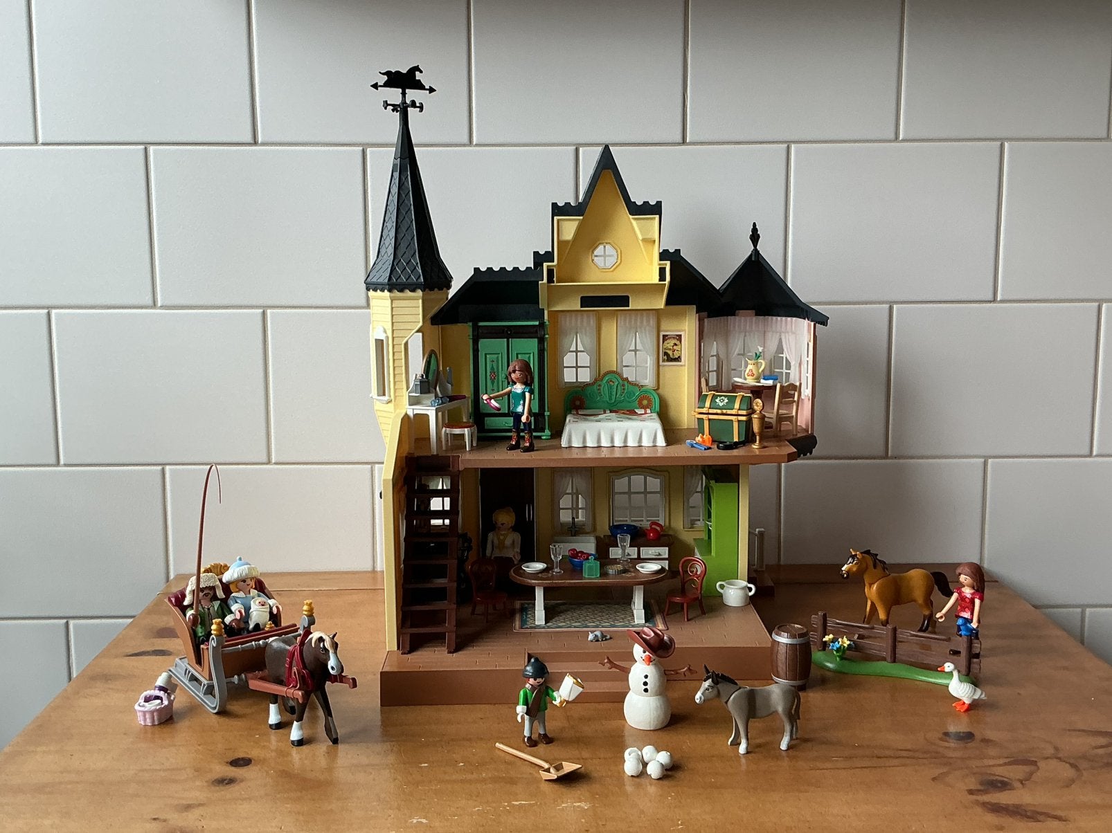 Foto 3 van PLAYMOBIL UITGEBREID SPIRIT LUCKY’S HUIS ☃️ ☃️ SUPER LEUK !!