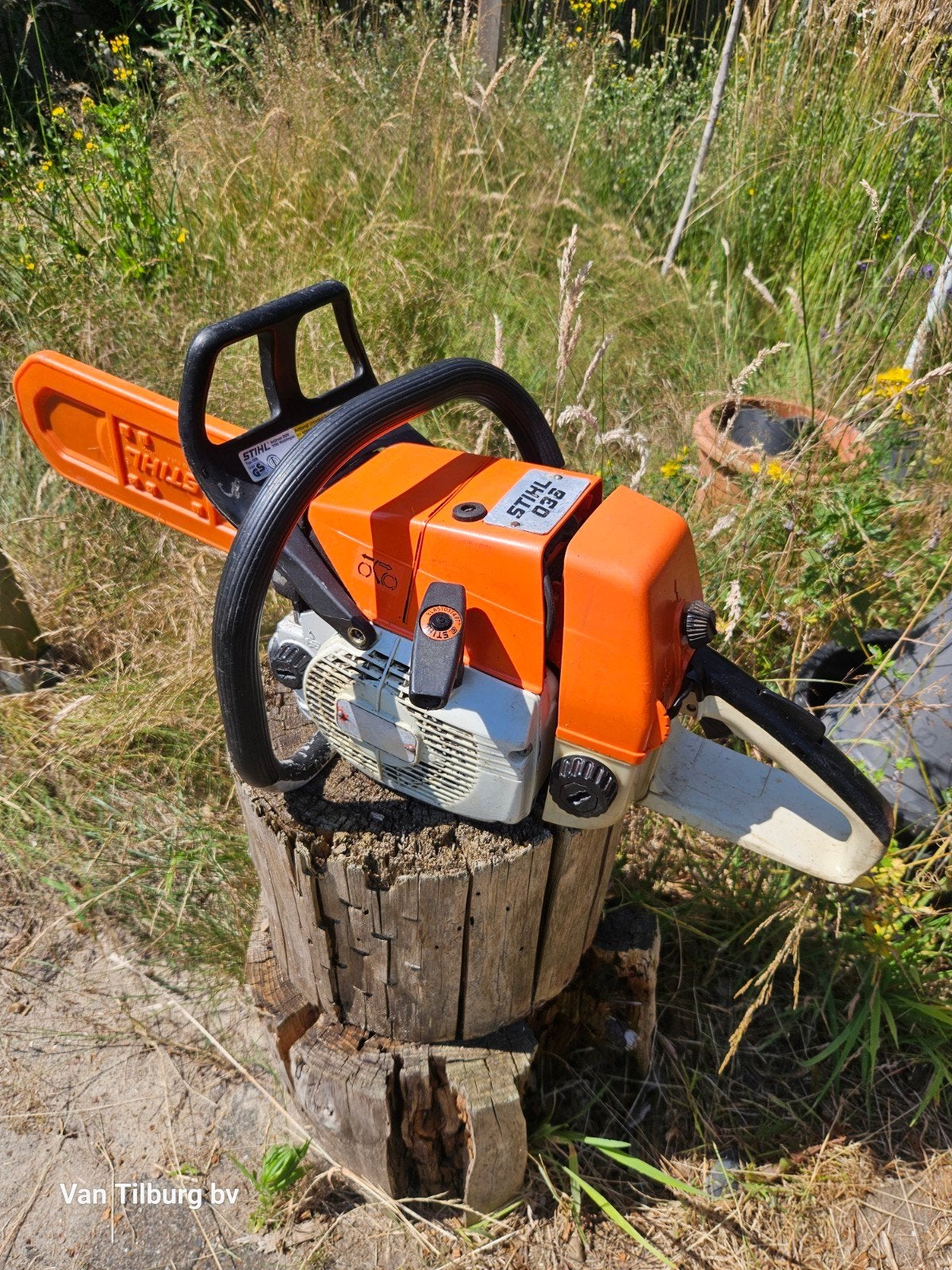Stihl 036 Kettingzaag - Krachtig en Betrouwbaar, Doe-het-zelf en Verbouw, Gereedschap | Zaagmachines, Stihl, Gebruikt, 70 mm of meer