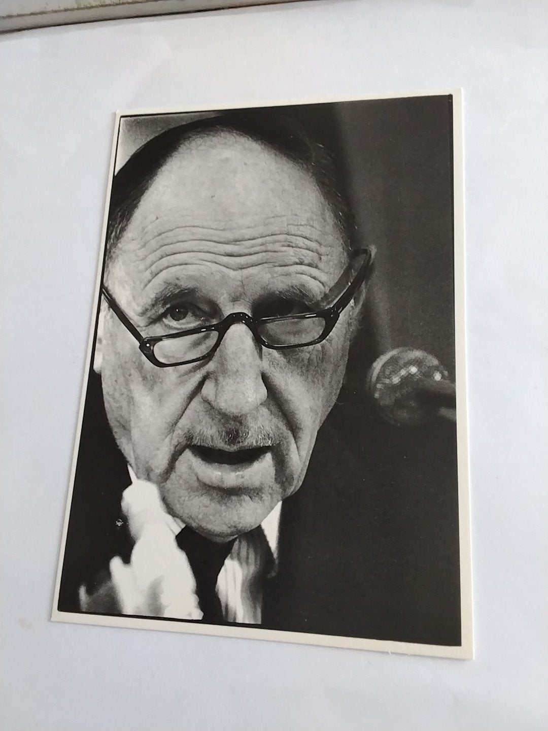 Zwart-wit foto van Mr. Joseph Luns, 1979, Ophalen of Verzenden