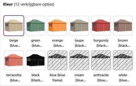 Feesttent Paviljoen Partytent wit 4,1x2,8 m GRATIS BEZORGD!, Verzenden, Minder dan 4 meter, Nieuw, Nvt