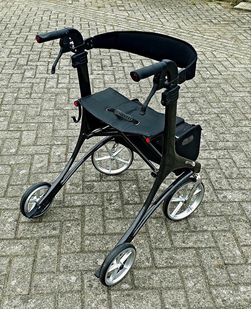 Lichtgewicht Rollator Excel GT Carbon 4,9 kilo NIEUW, Diversen, Lichtgewicht, Nieuw, Ophalen of Verzenden, Excel GT Carbon