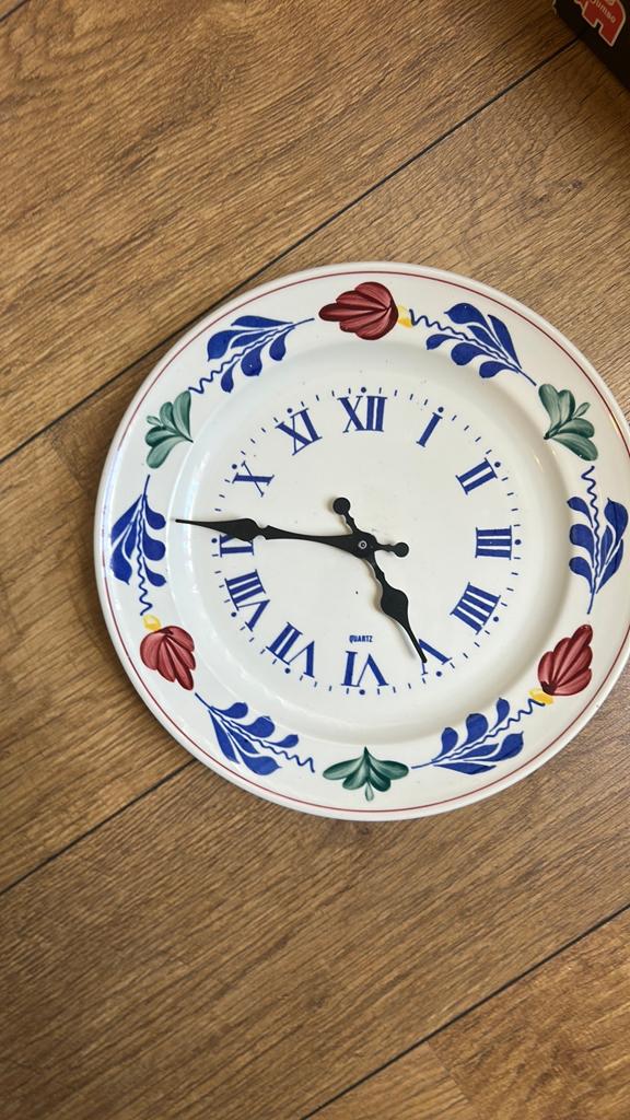 Villeroy boch Wandklok Uniek design, Ophalen of Verzenden