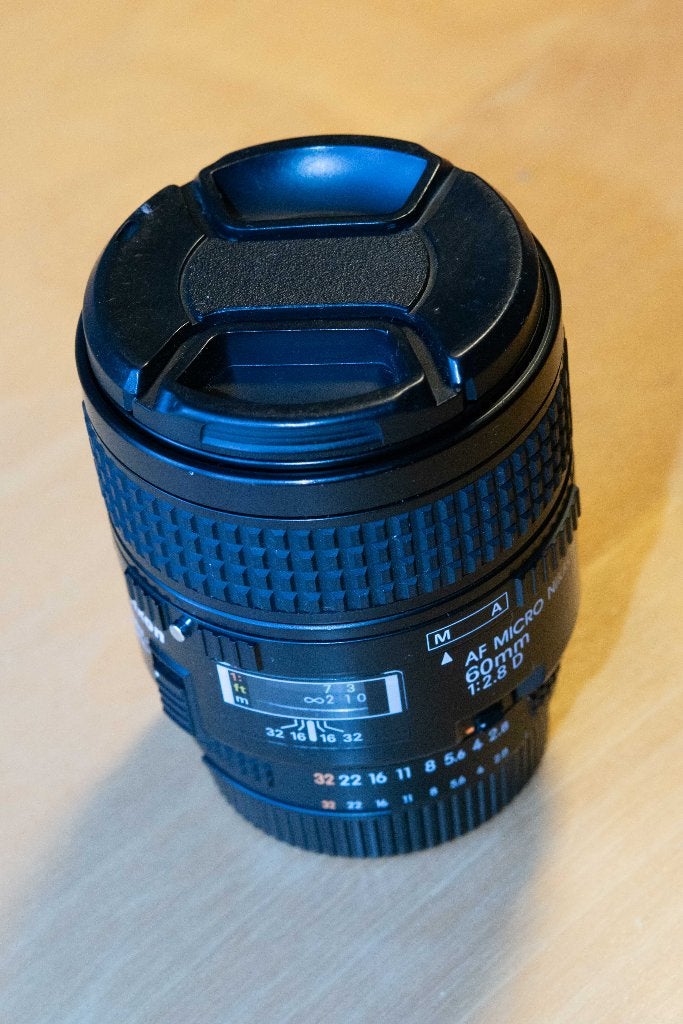 Nikon AF Micro-Nikkor 60mm f/2.8D – zeer scherpe macro-lens, Ophalen, Gebruikt, Nikon, Nikon F-mount