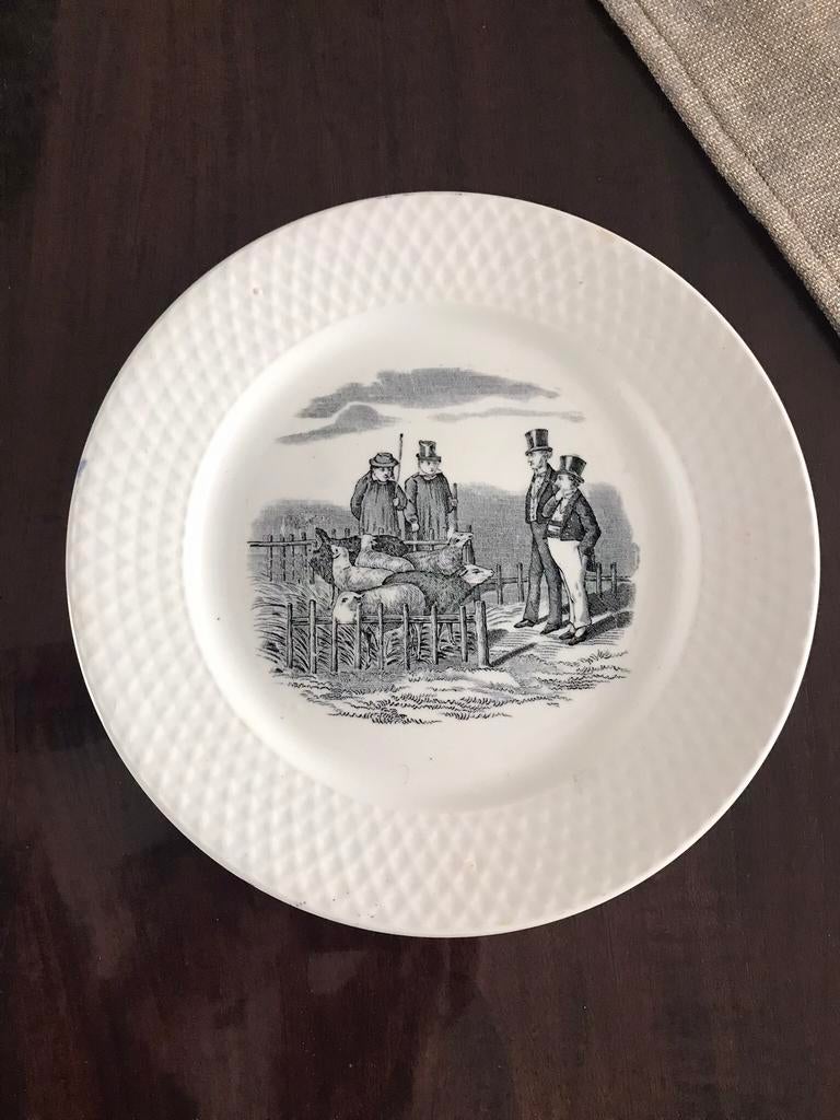 Bordje van Petrus Ragout “de veehandelaar”, Ophalen of Verzenden