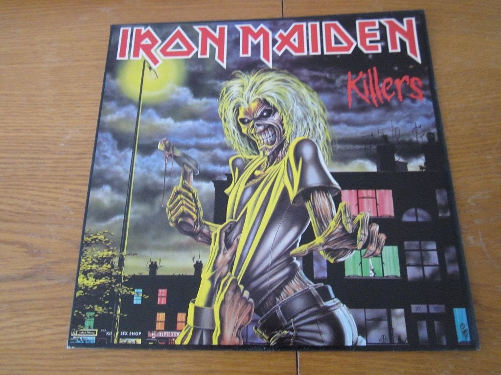 Iron Maiden - Killers 1981EMI EMC 3357 New Zealand LP RARE!, LP, Heavy metal, Ophalen of Verzenden, 12 inch