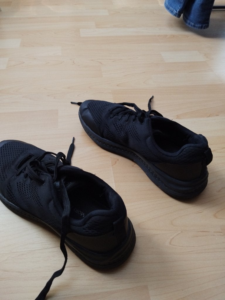 Sportschoenen  Osaga voor in gymzaal, Ophalen, Zwart, Overige maten, Gedragen