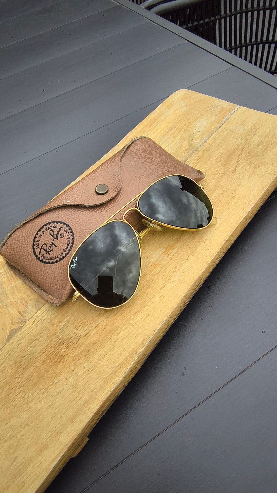 Ray-Ban B&L Aviator Vintage Zonnebril Jaren 80 Maat 58-14, Sieraden, Tassen en Uiterlijk, Zonnebrillen en Brillen | Heren, Ophalen of Verzenden