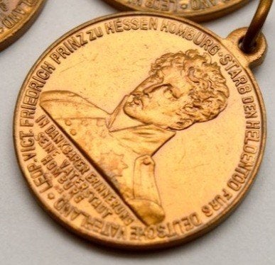 Duitse herdenkings medaille uit1913, Ophalen of Verzenden, Duitsland, Lintje, Medaille of Wings