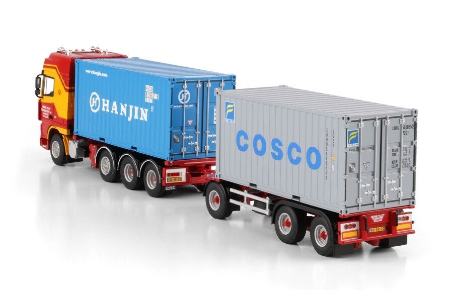 WSI  DAF 95 XF SSC RIGED CONTAINER  TRUCK   HENK VLOT, Ophalen of Verzenden, Nieuw, Bus of Vrachtwagen, Wsi