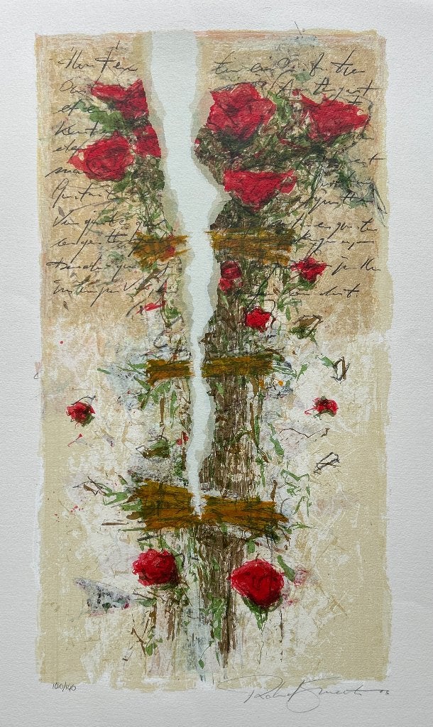 Zeefdruk Richard Smeets   ZOMEROPRUIMING, Antiek en Kunst, Kunst | Litho's en Zeefdrukken, Gesigneerd, Verzenden, Zeefdruk