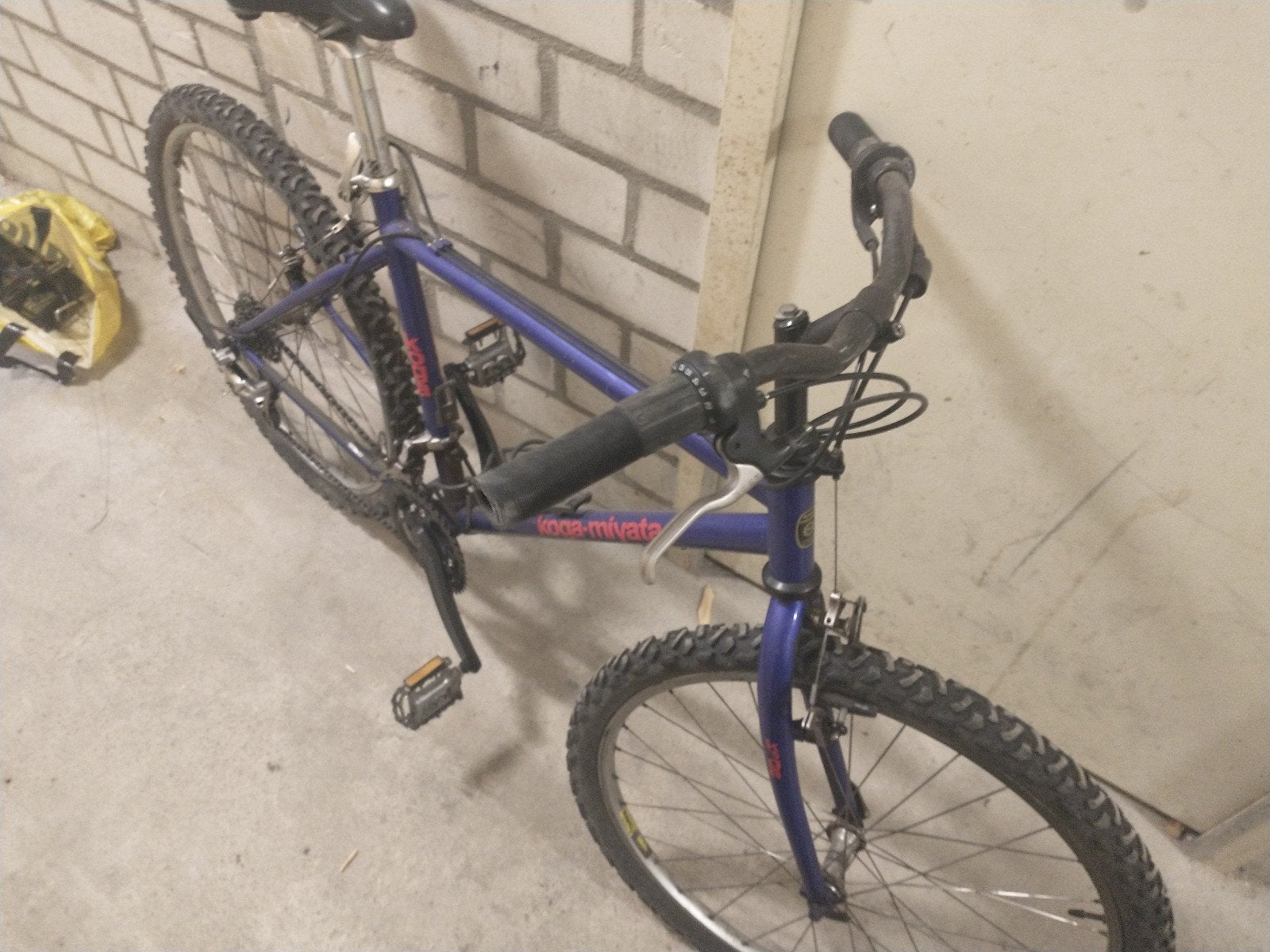 Koga-Miyata mountainbike, blauw, gebruikt, Overige merken, Gebruikt, Ophalen of Verzenden, Geen vering