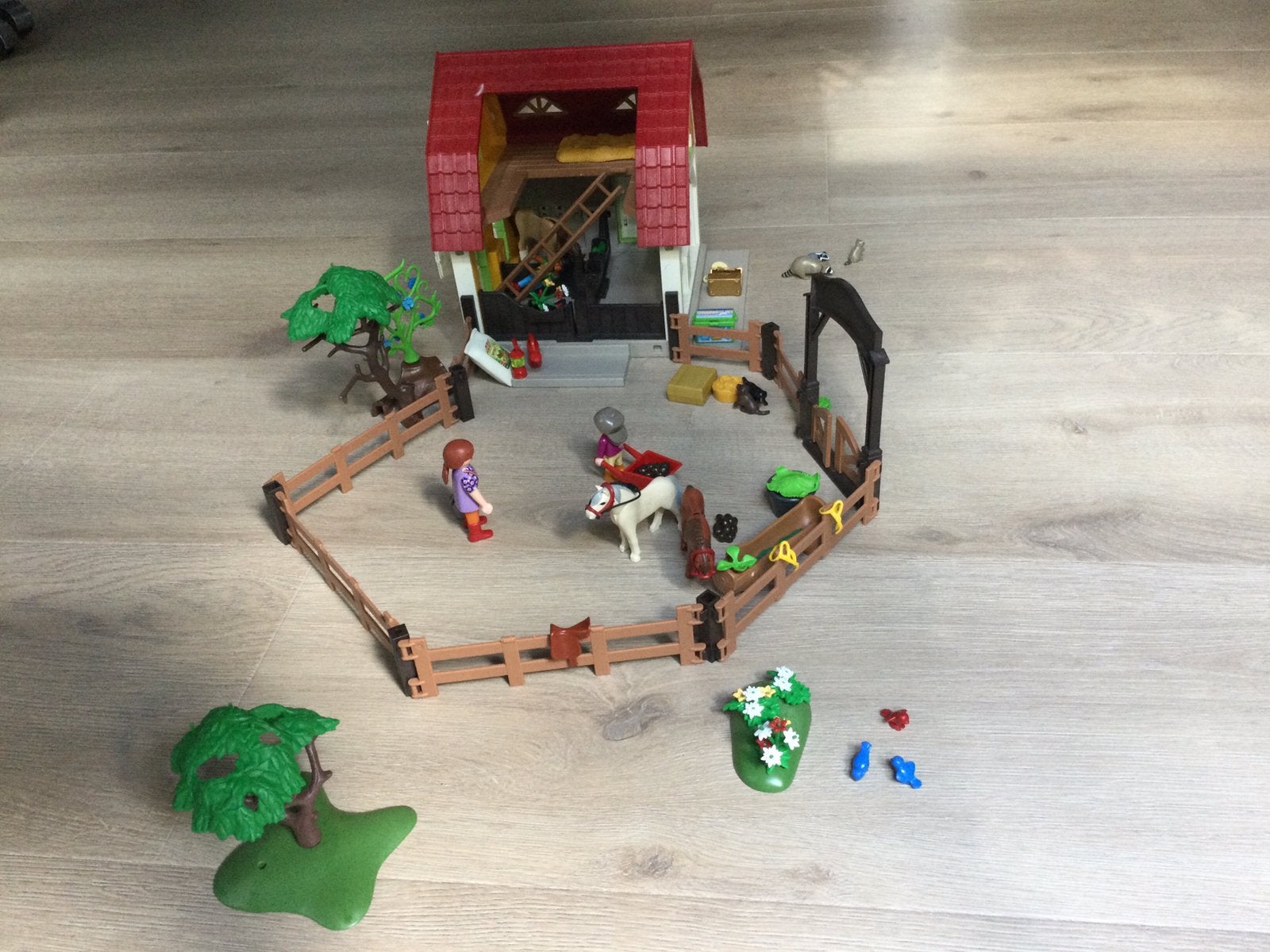 Playmobil paardenstal, Ophalen of Verzenden, Zo goed als nieuw