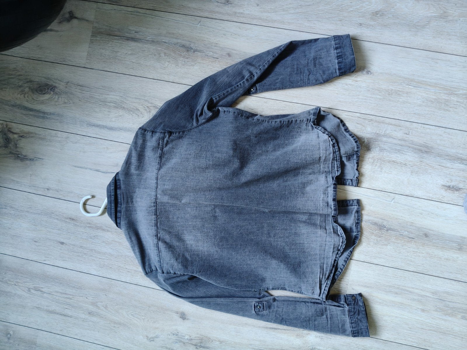 Nieuwe Grijze Spijkerblouse - Noisy May, Maat 38/40 (M), Nieuw, Ophalen of Verzenden, Grijs