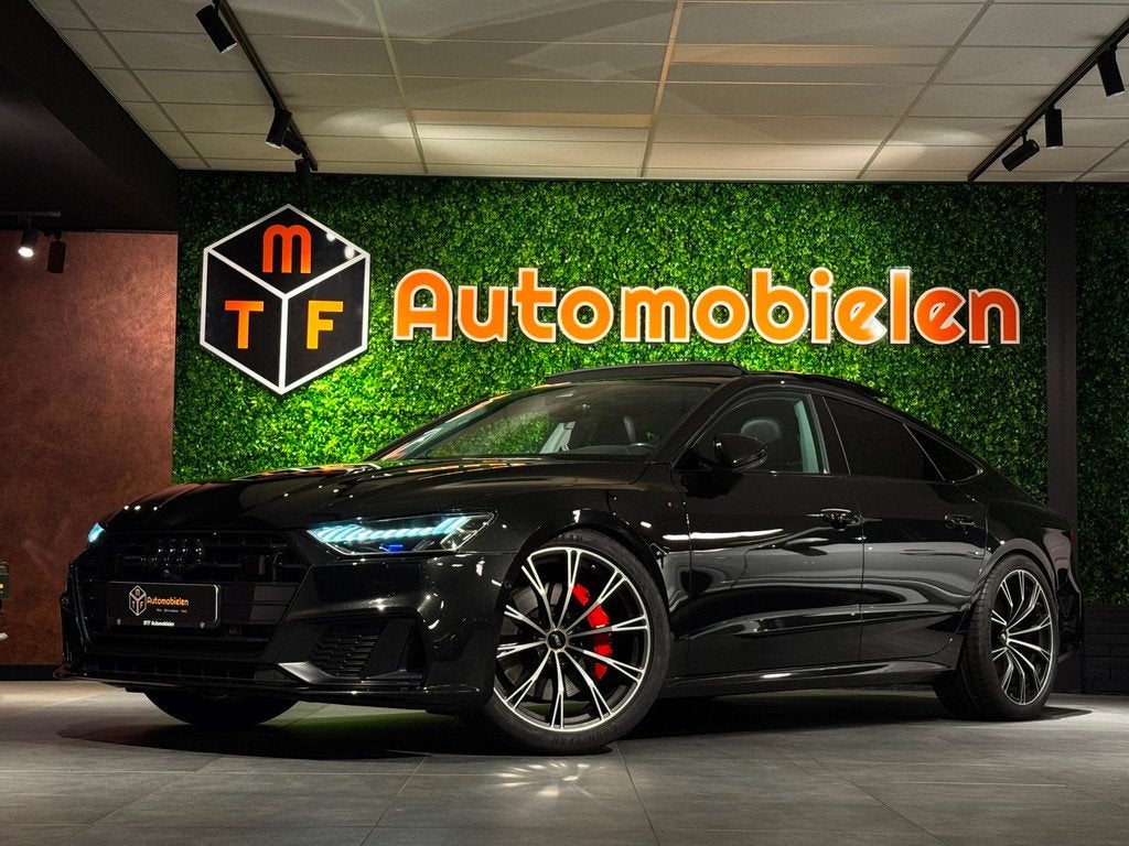 Audi A7 Sportback 55 TFSI QUATTRO 340 PK S-LINE|PANO|B&O|LUC, Auto's, Audi, Gebruikt, 2995 cc, 2000 kg, Bedrijf