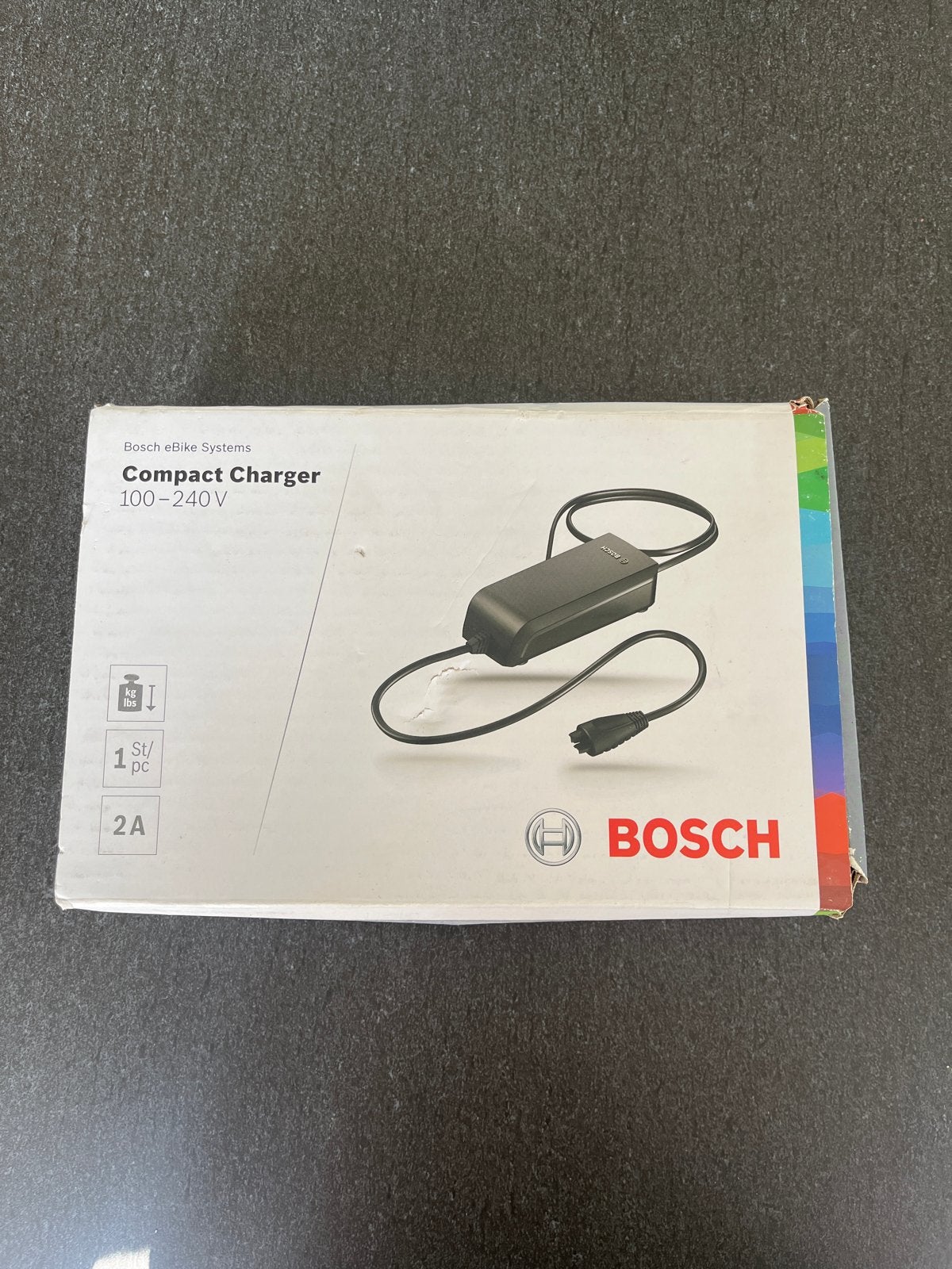Bosch Compact Charger 2A voor E-bike, Fietsen en Brommers, Fietsaccessoires | Fietsaccu's, Ophalen of Verzenden, Nieuw
