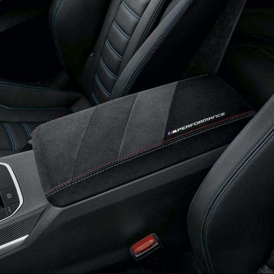 Origineel BMW M Performance Alcantara Armsteun (2-, 3- en 4, Auto-onderdelen, -, -, Nieuw, Ophalen of Verzenden