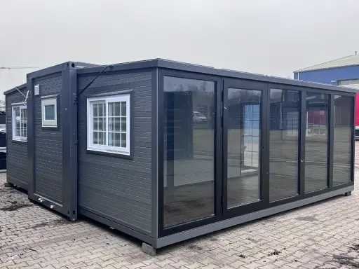 Field Mobiele woonunit / Tiny home / Chalet met 2 slaapkamer