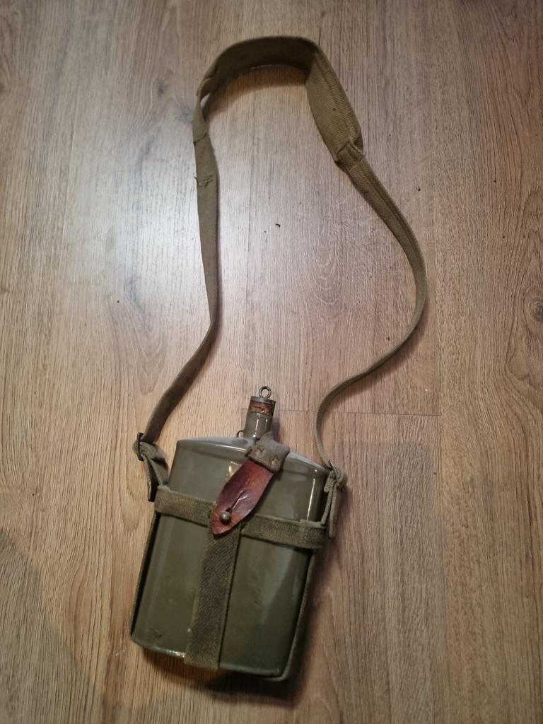 Hele mooie Britse veldfles uit de 2e wereldoorlog. 1943, Verzamelen, Ophalen of Verzenden, Engeland