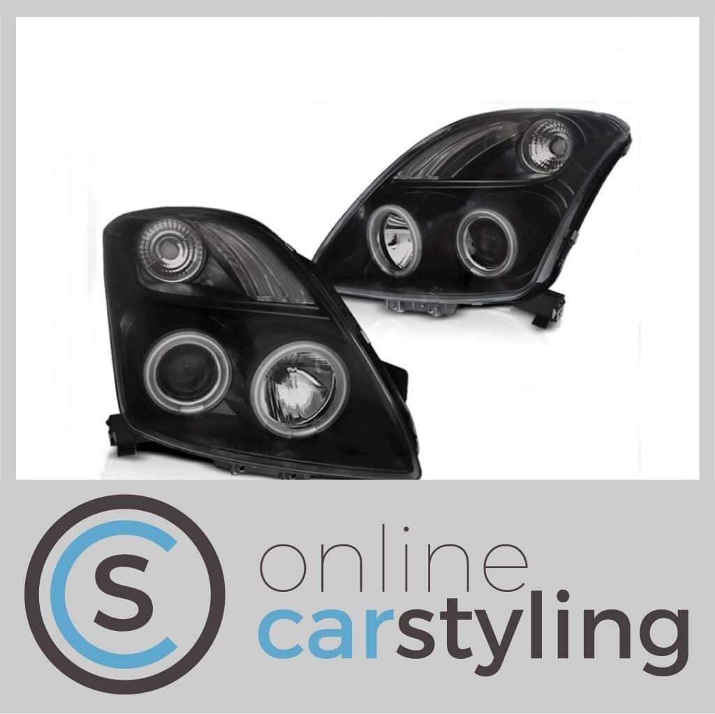 Angel Eyes Koplampen Suzuki Swift CCFL, Auto-onderdelen, -, -, Nieuw, Ophalen of Verzenden
