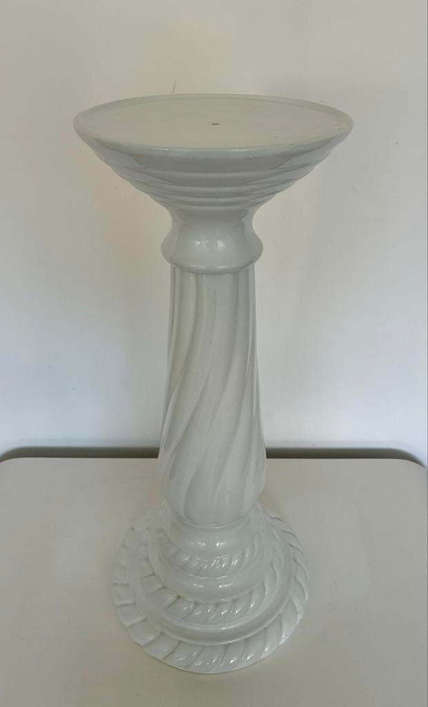 Vintage Porseleinen Plantentafel - Piëdestal Sokkel, Ophalen of Verzenden