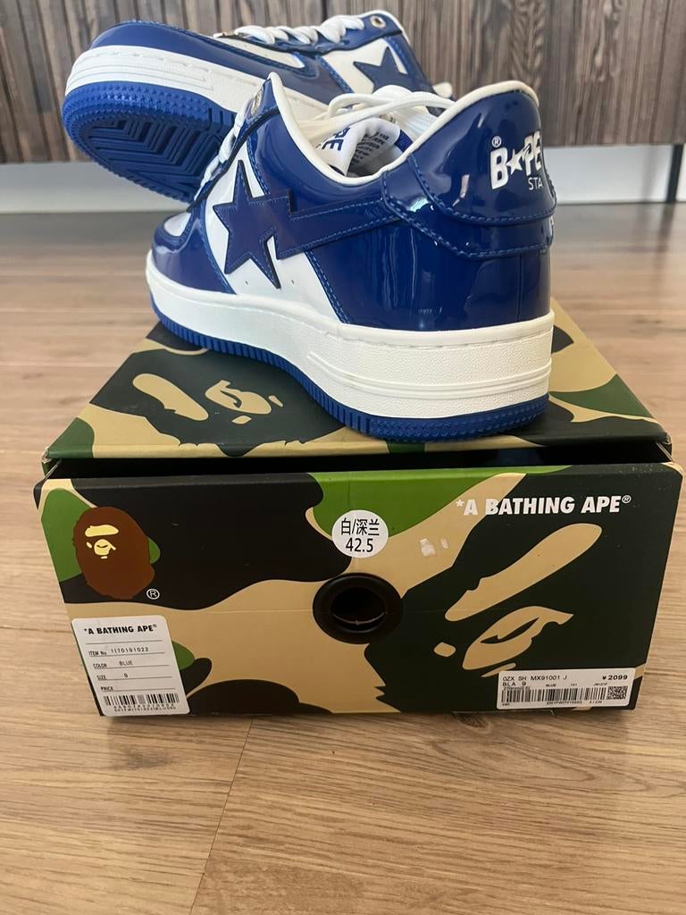 Bape, Blauw, Nieuw, Ophalen of Verzenden, Sneakers of Gympen