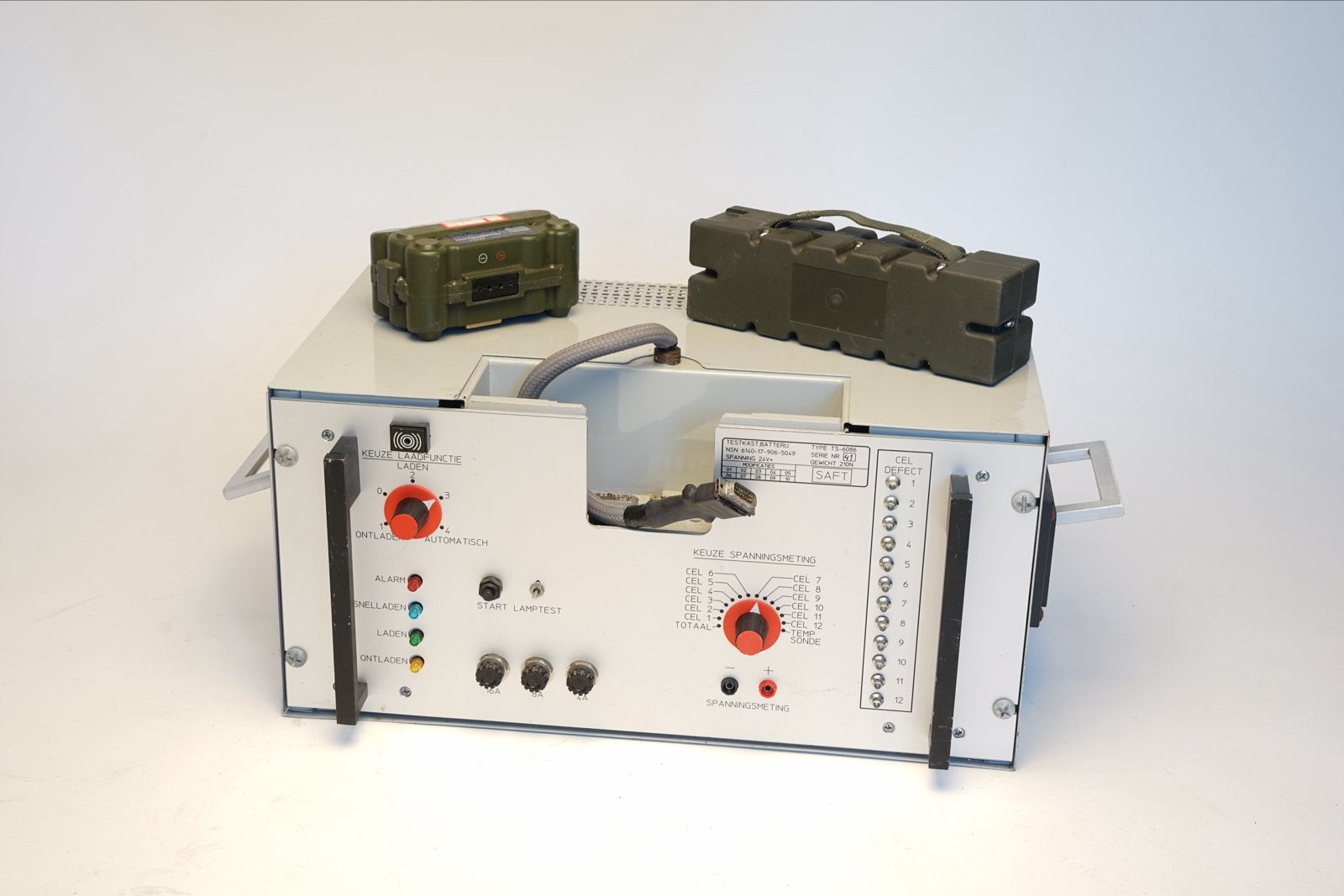 Testkast batterij TS-6066 NSN voor RT-3600, RT-4600 & RT-361, Ophalen of Verzenden, Overige typen