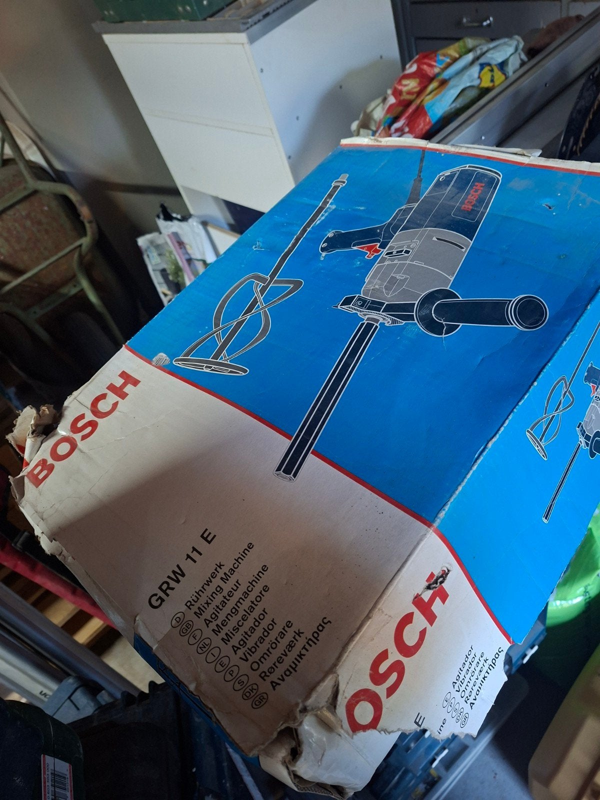 Bosch GRW 11 E Mengmachine - Krachtige Roerder, Doe-het-zelf en Verbouw, Ophalen, Nieuw